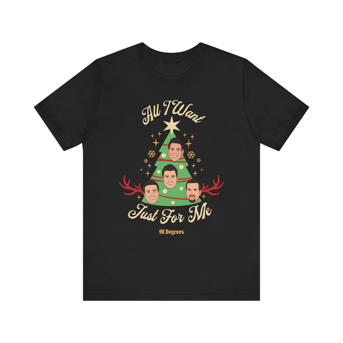 98 Degrees - All I Want Tee (Black)