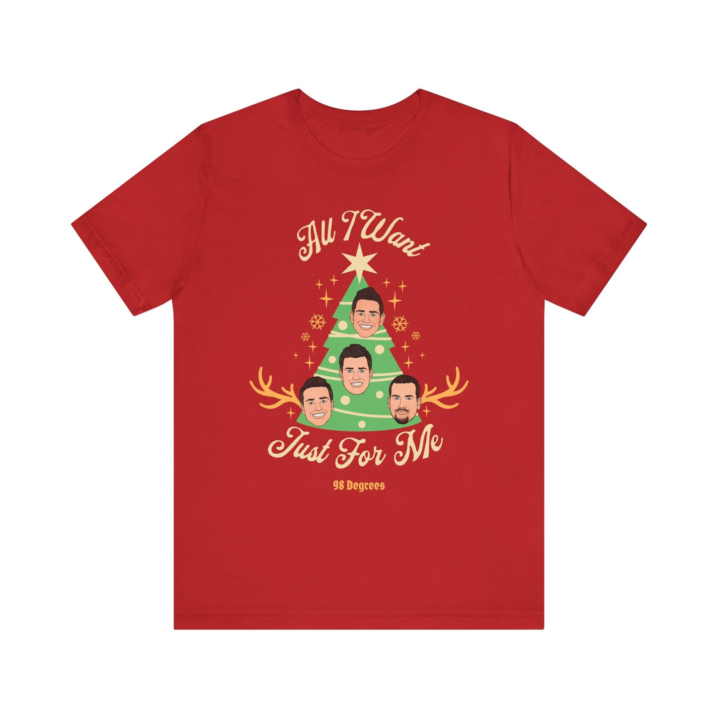 98 Degrees - All I Want Tee (Red)