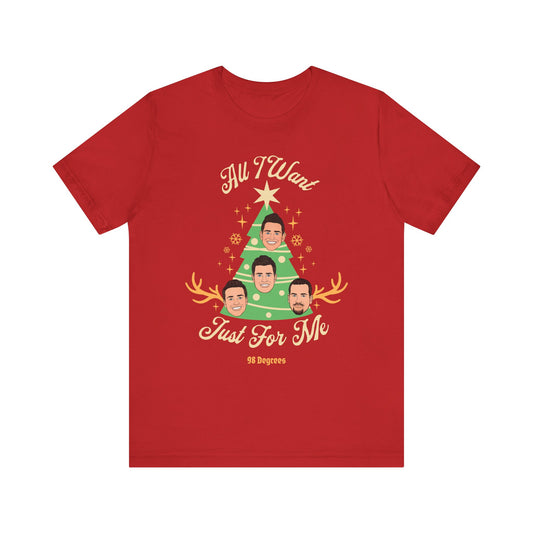 98 Degrees - All I Want Tee (Red)