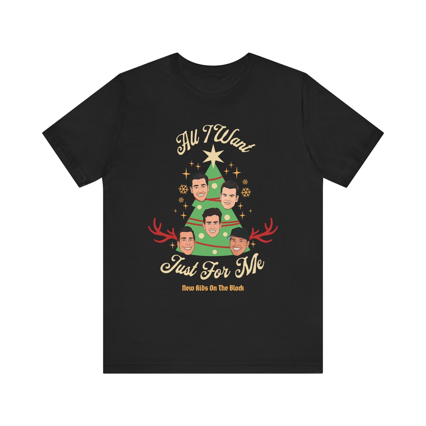 New Kids on the Block - All I Want Tee (Black)