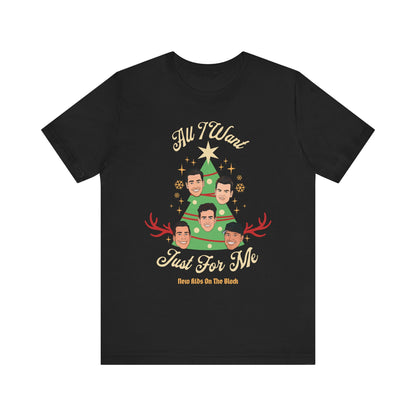 New Kids on the Block - All I Want Tee (Black)