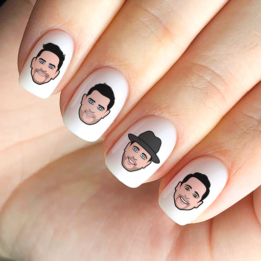 98 Degrees Nail Decals