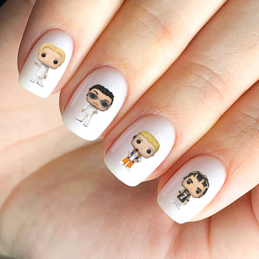 Backstreet / NSync Mix Nail Decals