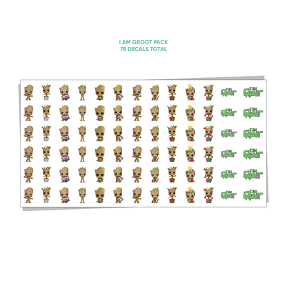 I Am Groot Nail Decals