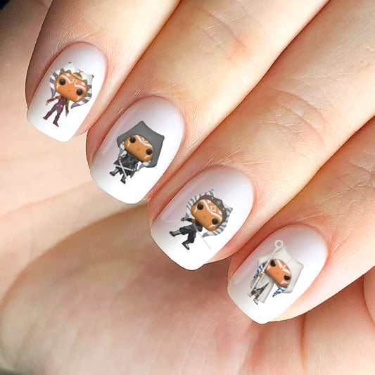 Ahsoka Nail Decals