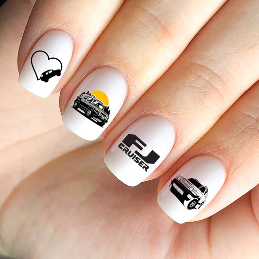 FJ Cruiser Nail Decals