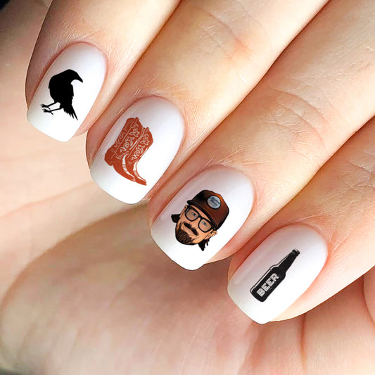 Hardy Nail Decals