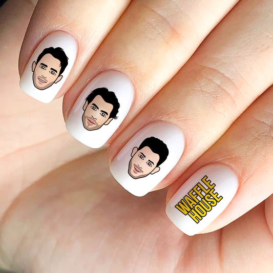 Jonas Brothers Nail Decals