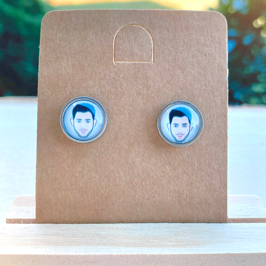 Jonas Brothers Stud Earrings - Nick