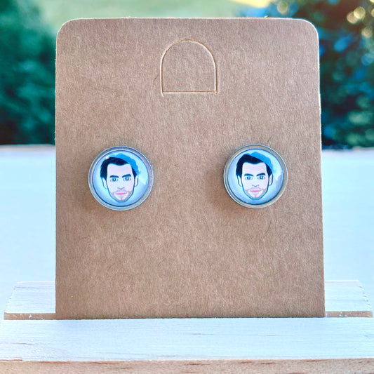 Jonas Brothers Stud Earrings - Joe