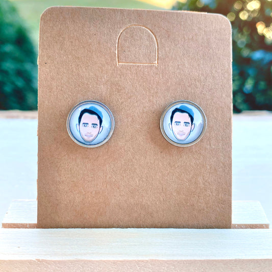 Jonas Brothers Stud Earrings - Kevin