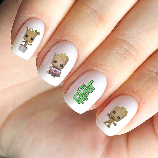 I Am Groot Nail Decals