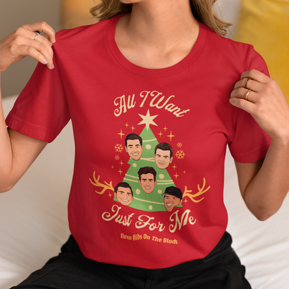 New Kids on the Block - All I Want Tee (Red)