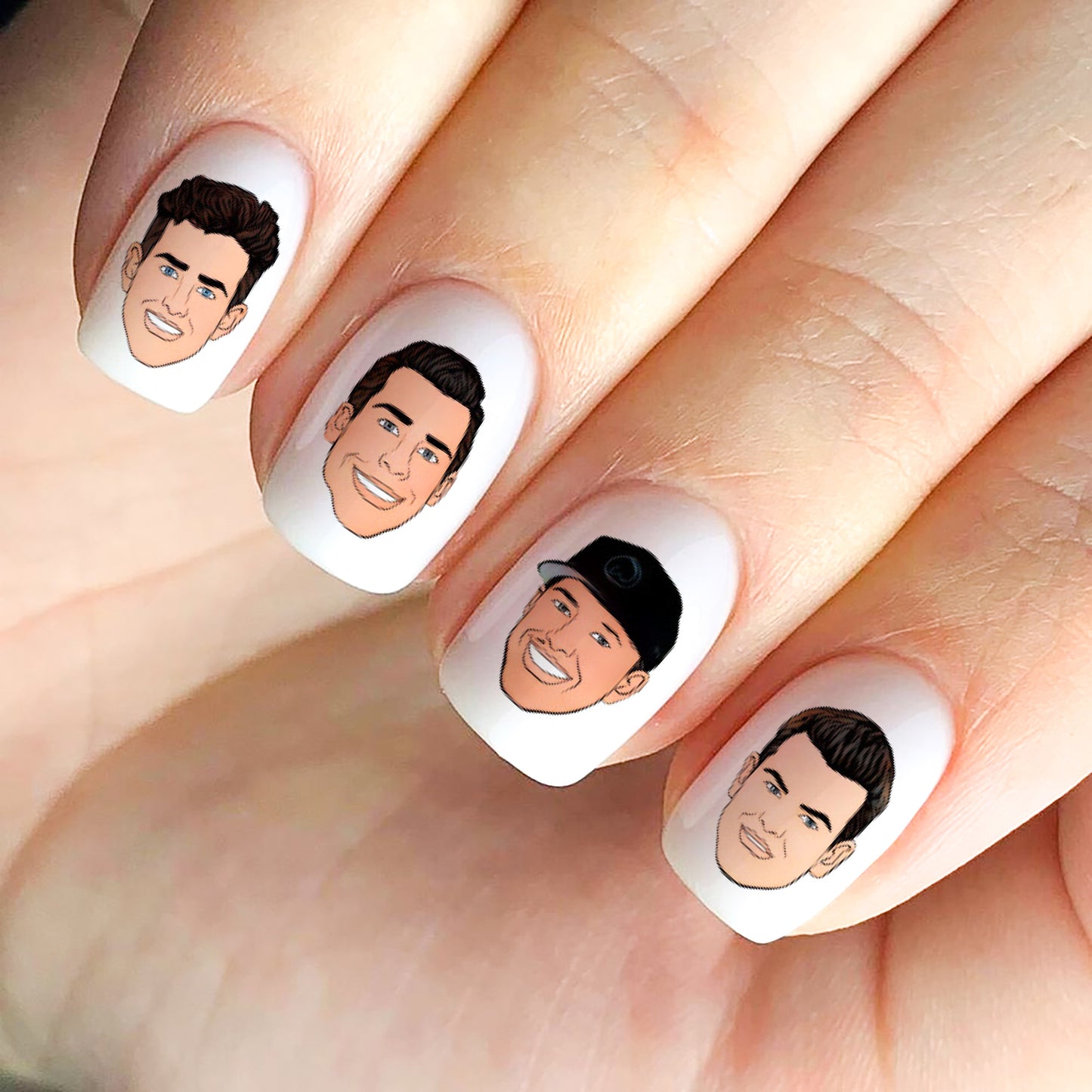 New Kids on the Block Nail Decals - Graphic