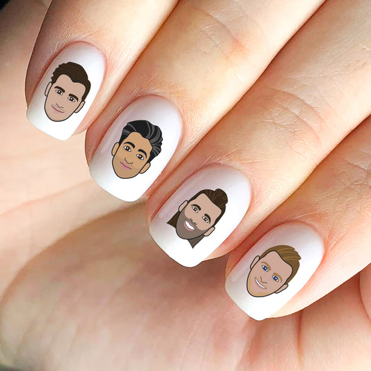 Queer Eye Nail Decals