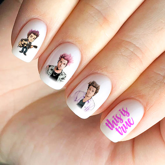 Ryan Cabrera Nail Decals