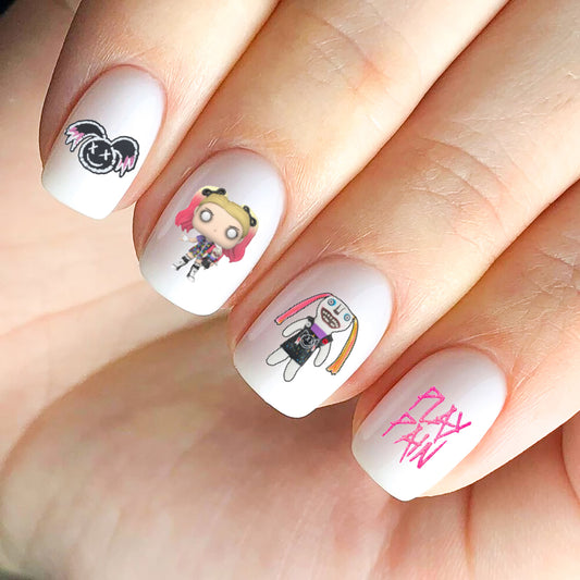 Alexa Bliss Nail Decals