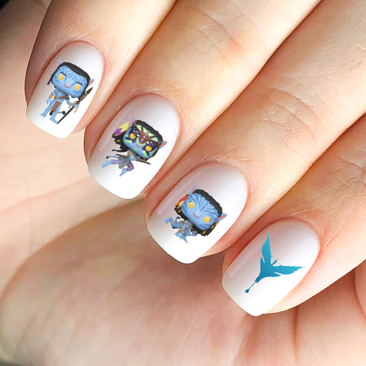 Avatar Nail Decals