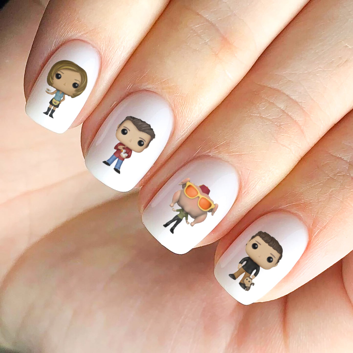 Friends Nail Decals