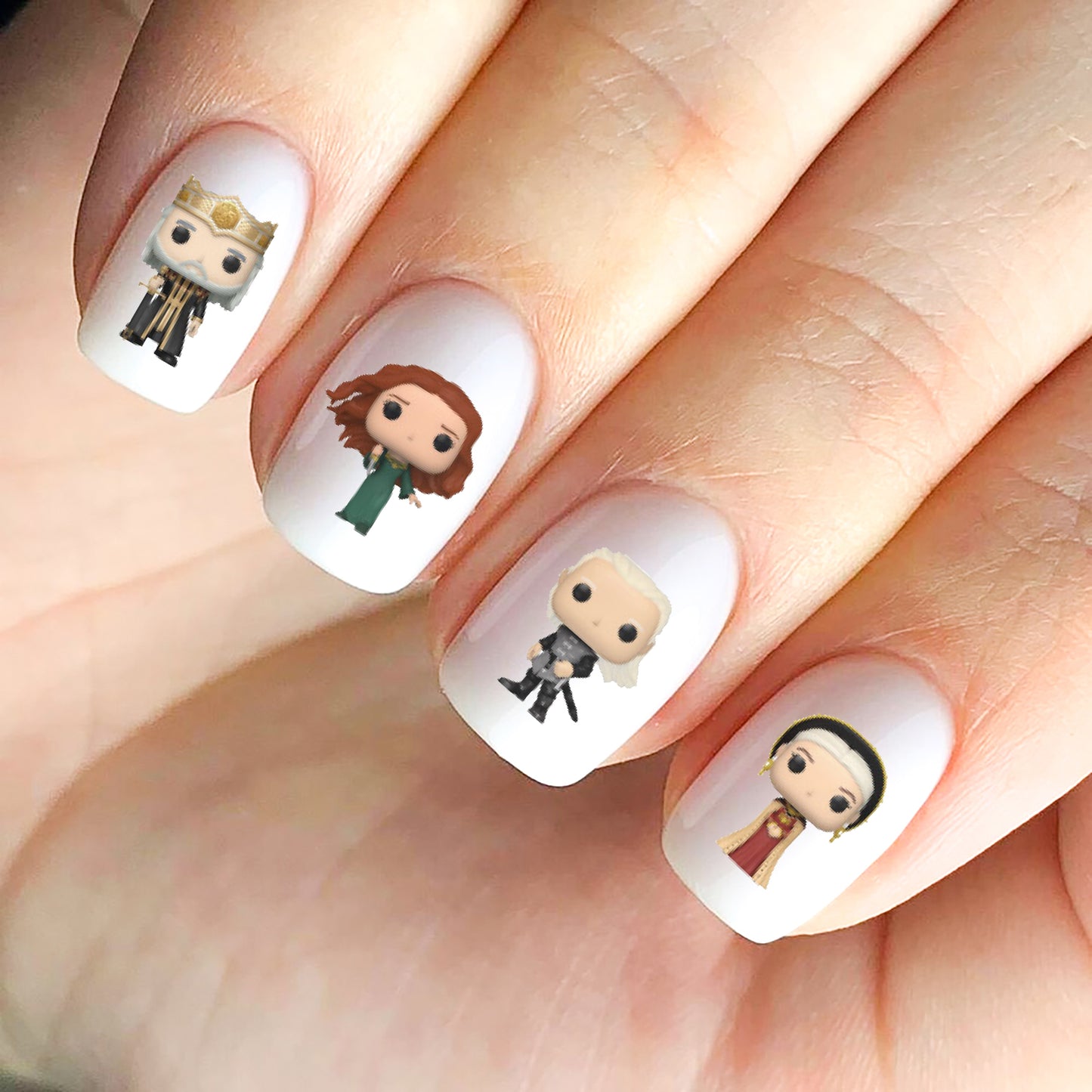 House of the Dragon Nail Decals