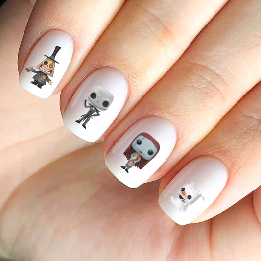 Nightmare Before Christmas Nail Decals