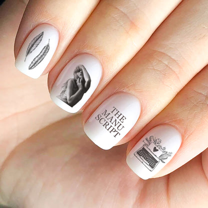 Taylor Swift Nail Decals - TTPD